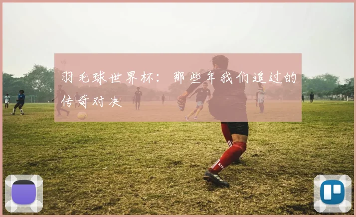 羽毛球世界杯：那些年我们追过的传奇对决