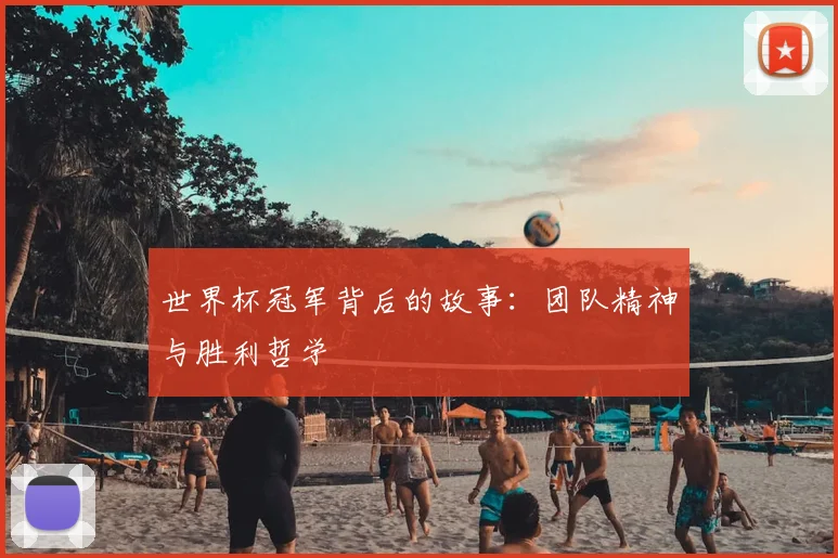 世界杯冠军背后的故事：团队精神与胜利哲学